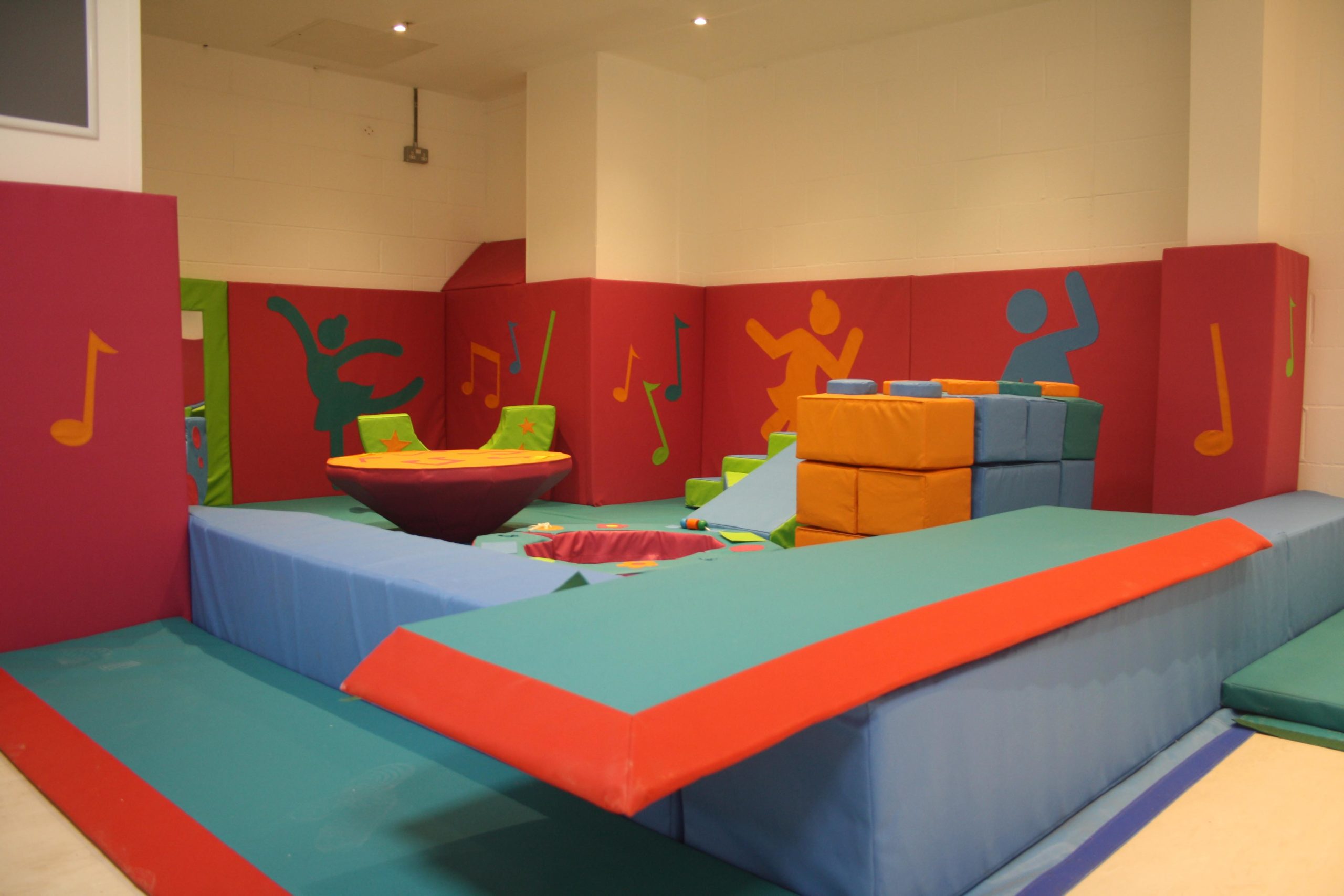 artsdepot's soft play area, playdepot. Full of foam blocks and soft walls
