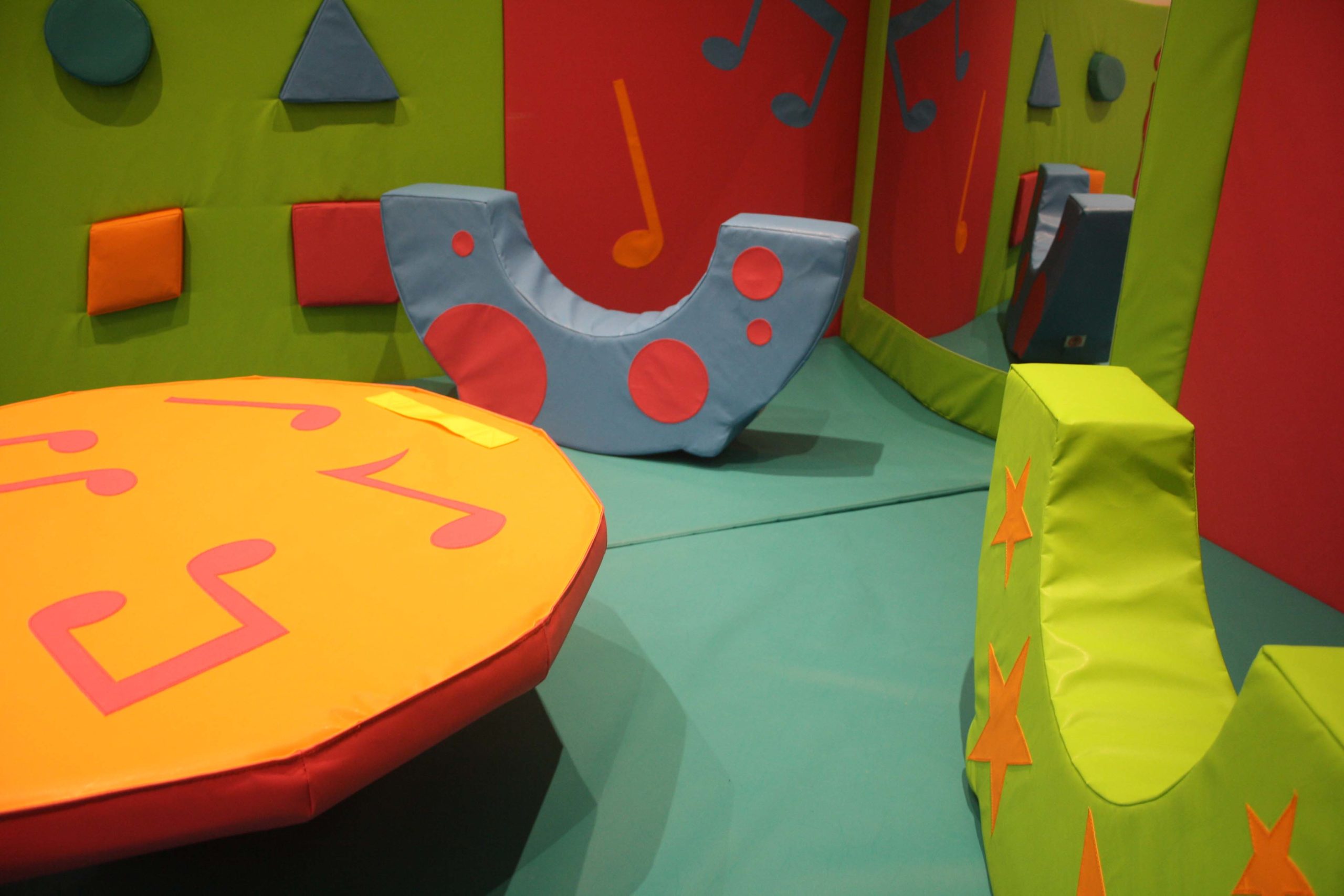 a corner of artsdepots soft play area, playdepot