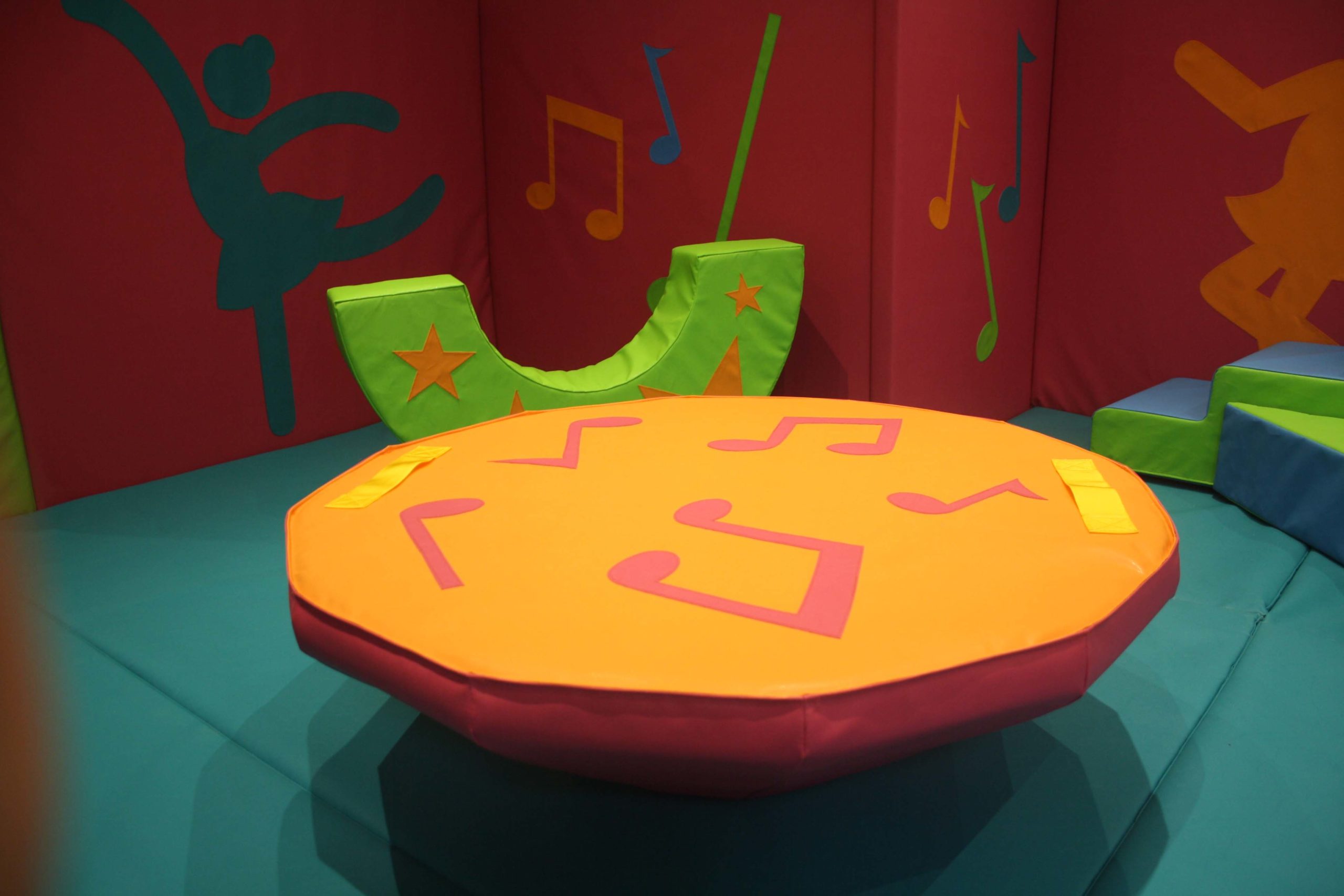 A corner of artsdepots soft play area, playdepot